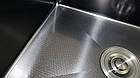 Комплект мийка + змішувач + дозатор Romzha Arta Carbon U-550 Space Gray (C), фото 6