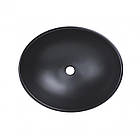 Раковина-чаша Qtap Dove 415x340x140 Matt black QT06116062AMB