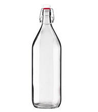 Пляшка для горілки Mazhura Vodka з горбильним корком 2 л скло (730309mz)