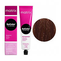 Matrix SoColor Pre-Bonded Blended Permanent 90ml - 6BC Темний блондин коричнево-мідний
