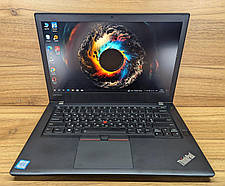 Ультрабук Б-клас Lenovo ThinkPad T470/ 14" (1920x1080)/ Core i5-6300U/ 8 GB RAM/ 256 GB SSD/ HD 520, фото 3