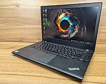 Ультрабук Б-клас Lenovo ThinkPad T470/ 14" (1920x1080)/ Core i5-6300U/ 8 GB RAM/ 256 GB SSD/ HD 520, фото 6