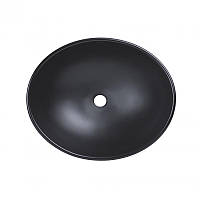 Раковина-чаша Qtap Dove 415x340x140 Matt black QT06116062AMB