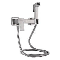 Набір для гігієнічного душу Lidz Kubis 110 Nickel LDKUB110NKS46103 прямокутний