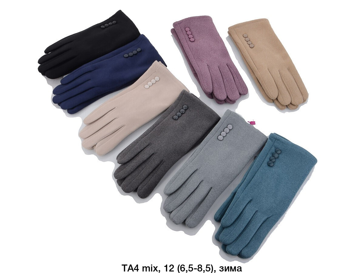 Пальтові рукавички жіночі на зиму на хутрі