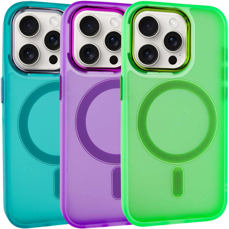 Чохол TPU+PC Lily with MagSafe для Apple iPhone 12 Pro/12 (6.1")