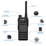 Рація Hytera HP705 UHF 350-470 МГц 4 Вт 1024 каналів, фото 5