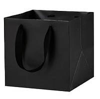 Подарунковий пакет 150х150х150, чорний