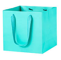 Подарунковий пакет 150х150х150, блакитний
