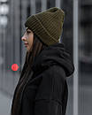 Жіноча шапка у кольорі хакі Staff khaki, фото 3