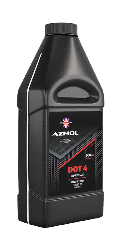 Синтетична гальмівна рідина AZMOL DOT 4 Азмол 500 мл