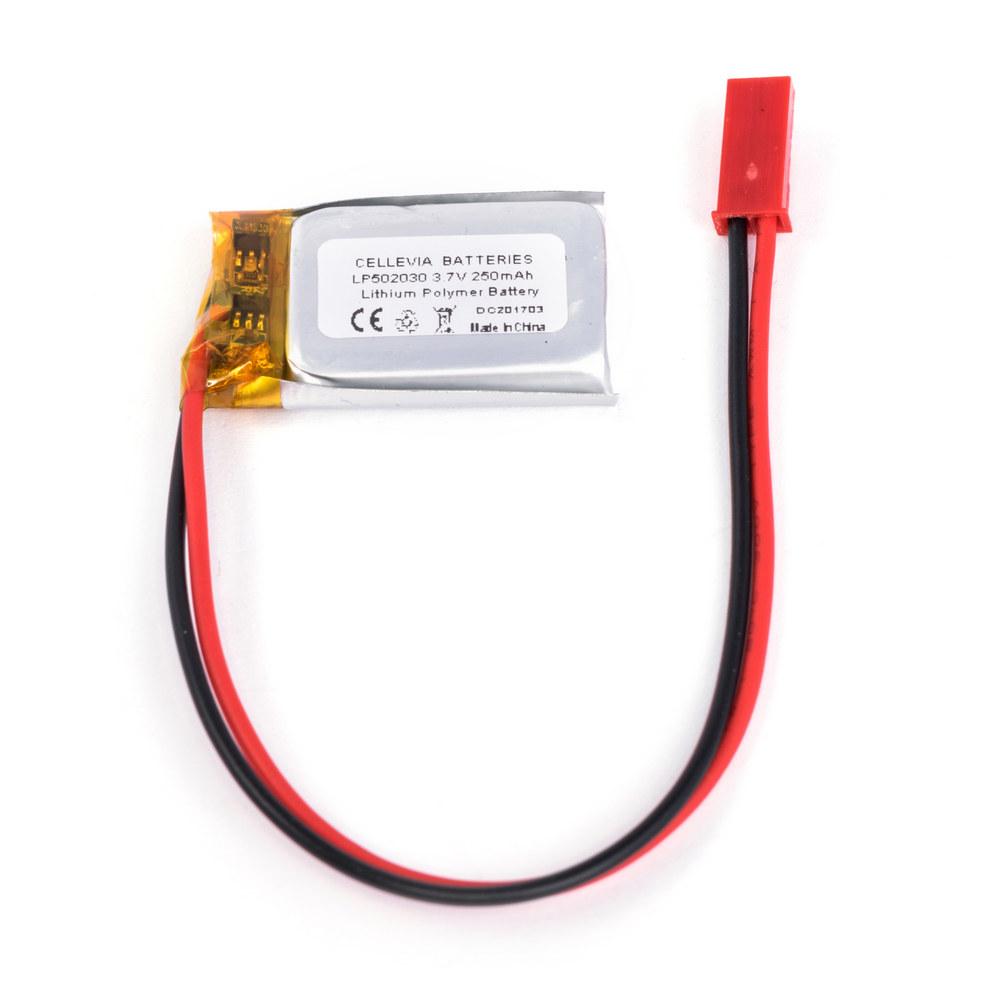 LiPo 250 mAh, 3,7V, 5x20x30мм Cellevia акумулятор літій-полімерний L502030