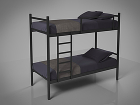 Двоярусне ліжко Лідс Tenero 80х200 см металеве