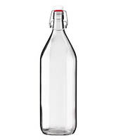 Пляшка для горілки Mazhura Vodka з горбильним корком 2 л скло (730309mz)