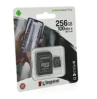 Карта памяти Voltronic Kingston Canvas microSDHC-KnCs/256 Class 10 A1 UHS-I