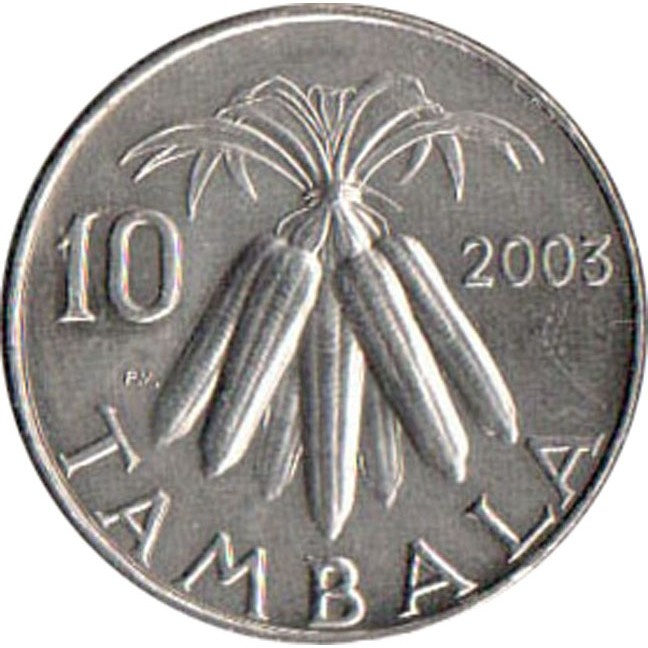 Малаві 10 тамбал, 1995-2003 №2017