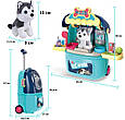 Ігровий набір Валіза з улюбленцем 008-987-3 "Грумінг салон", м'яка іграшка, аксесуари, фото 7