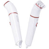 Електрична жіноча бритва з двома насадками для сухого та вологого гоління Adler AD 2941, фото 5