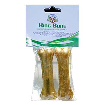 Ласощі для собак кістка пресована жилована KingBone Buffalo Croci 12см, 65гр, 2шт/уп