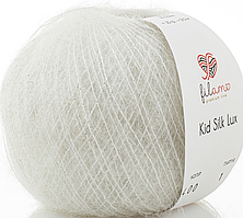 Kid Silk Lux Filamo-400  білий із люрексом