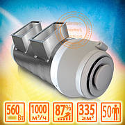 Промислові та напівпромислові рекуператори від 600 м3/ч