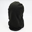 Балаклава флісова зимова Чорна із силіконовою маскою та вентиляцією AIR FLOW, фото 6