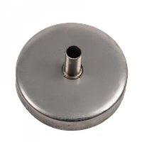 Лійка для трійника нержавіюча, діаметр 110мм, товщина 0,5мм