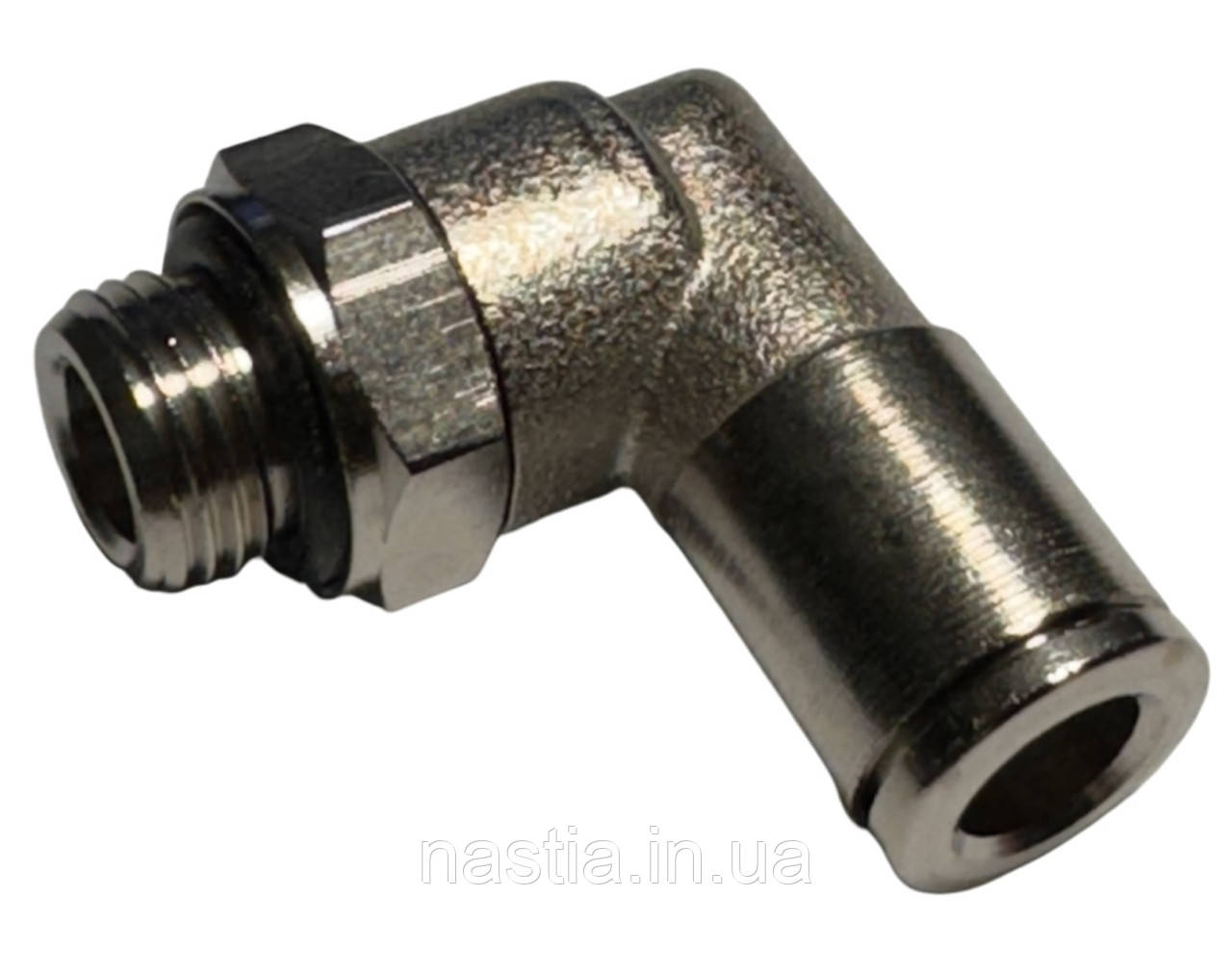 0v4279 L-подібний з'єднувач з прокладкою 1/8 дюйма для трубки диаметром 6 мм, Necta,, Lavazza Blue, фото 1