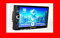 Автомагнитола с навигатором GPS 2din дин Пионер 7026CRBG