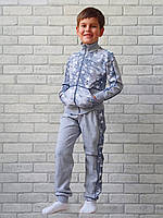 Детский спортивный костюм опт для мальчика / девочки на байке, теплый комплект для детей р.26 28 30 32 34