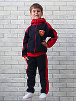 Детский спортивный костюм оптом теплый, зимний прогулочный комплект для мальчика р.26 28 30 32 34