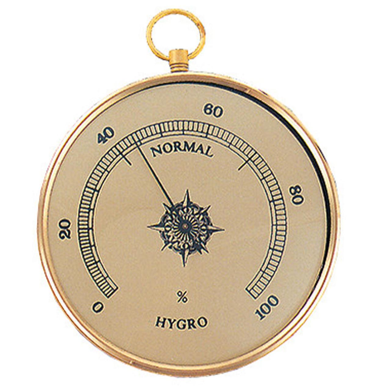 Настінний кімнатний механічний гігрометр Moller 301305 (Gold)