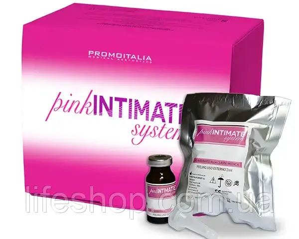 Інтимний пілінг Promoitalia Pink Intimate System 1 флакон х 3 мл