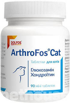 Вітаміни для кішок Dolfos ArthroFos Cat 90 таблеток