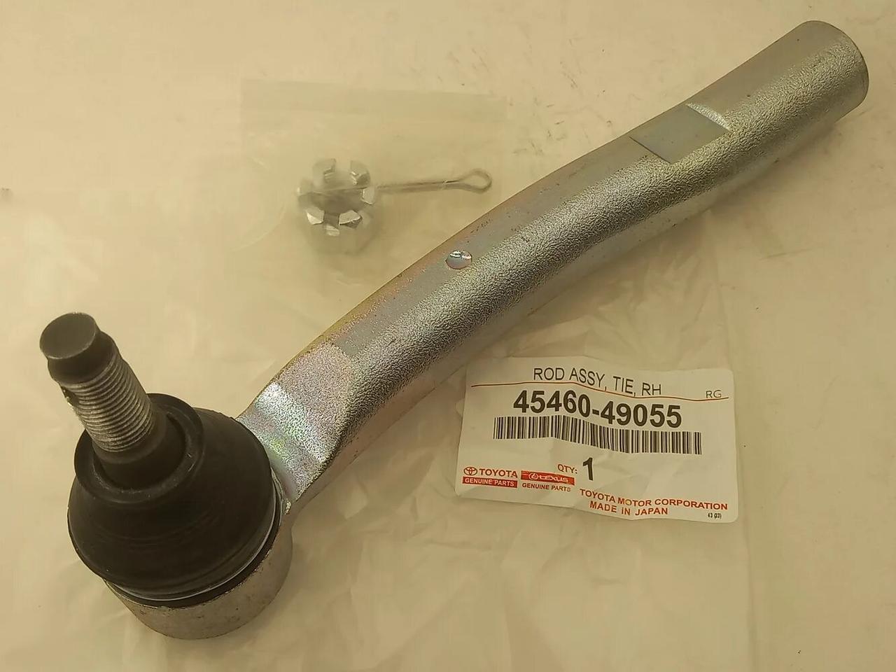 Наконечник кермової тяги Toyota Highlander Lexus RX 4546049055 45460-49055 4546009200 45470-49025