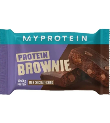 Протеїновий батончик MyProtein Protein Brownie 75g Milk Chocolate, фото 2