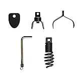 Машина для прочистки трубопроводів Dali D-330ZK (350Вт 50-150мм) Аппарат для прочистки каналізації, фото 4