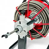 Машина для прочистки трубопроводів Dali D-330ZK (350Вт 50-150мм) Аппарат для прочистки каналізації, фото 6