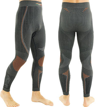 Чоловічі термоштани Accapi Ergoracing, XS/S (44-46) Antracite/Black, фото 1