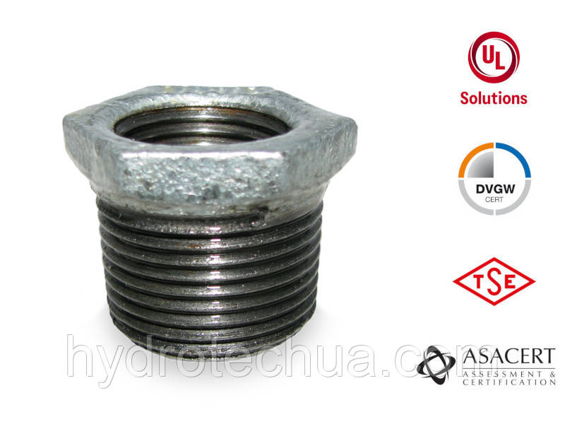 Перехідник редукційний футорка ЗВ 3/4"х1/2"