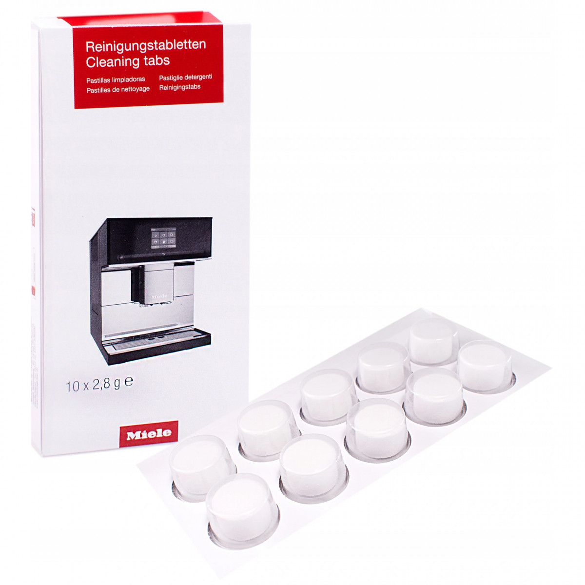 Таблетки для очищення від масел та жирів Miele 10 шт 10270530 (Original)