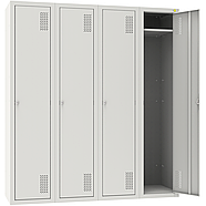 Шафа для одягу металева ШОМ-400/4, фото 2