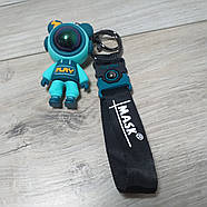 Силіконовий брелок Космонавт MASK PLAY Бірюзовий (KG-11841), фото 3