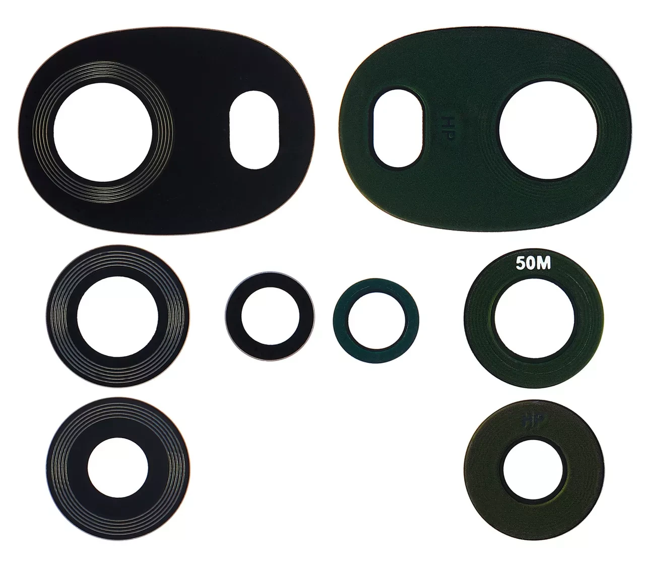 Скло камери для Motorola G22 (XT2231) комплект 4шт., фото 1