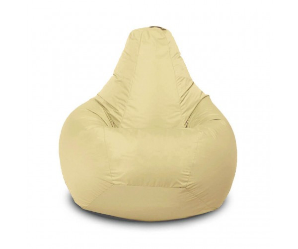 Крісло-груша нейлон Oxford бежевий KatyPuf XXL 140x100