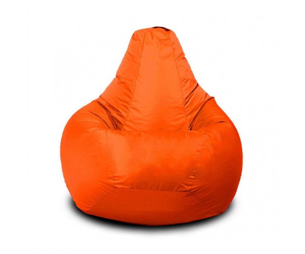 Крісло-груша нейлон Oxford оранжевий KatyPuf XXL 140x100