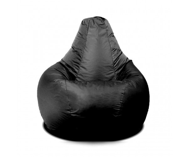 Крісло-груша нейлон Oxford чорний KatyPuf XXL 140x100