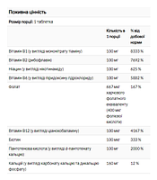 Комплекс B-100 уповільнене вивільнення 21st Century 60 таблеток, фото 3