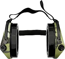 Активні навушники Sordin Supreme Pro-X з заднім тримачем. 4 режими. Camo
