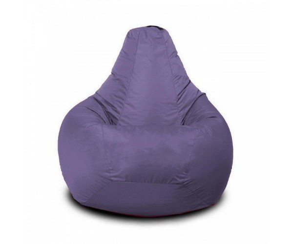 Крісло-груша нейлон Oxford бузковий KatyPuf L 100x75